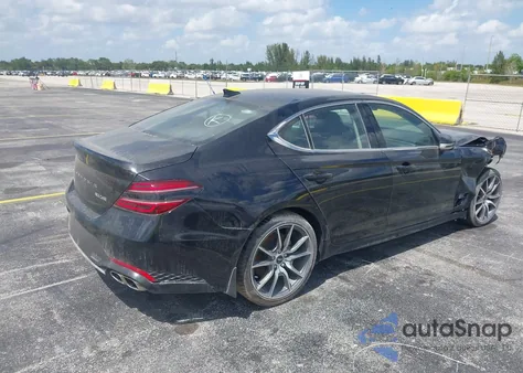 2023 Genesis G70 2.0T Rwd из США, поврежденный, VIN KMTG34TA3PU129713